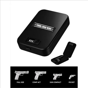 Portable Fingerprint Password 2-in-1 Gun Safe